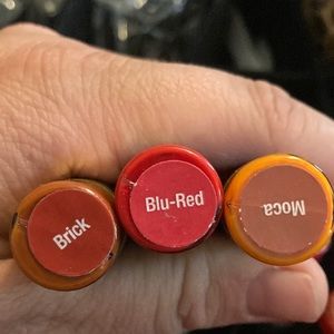 Moca, Blu Red& Brick LipSense ***** Sealed